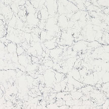 caesarstone white attica quartz 20mm & 30mm - polished finish