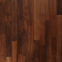 Black American Walnut Standard 40mm staves - 27mm & 40mm black american walnut standard wooden worktops by kitchens insynk ltd