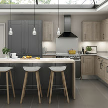 Broadoak Rye and Charcoal doors by kitchens insynk ltd