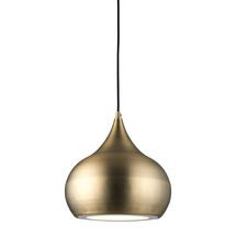 brosnan led pendant light - antique brass - SY61299