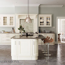 Eildon In-Frame - Ash Wood - Bespoke Matt finish Eildon In-Frame range kitchen at kitchens insynk ltd barnacle
