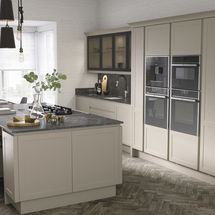 Ellerton doors in Stone Ellerton Stone kitchen doors by kitchens insynk ltd solihull