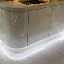 LED lighting fitted by Kitchens InSynk Ltd