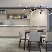 Mode Gloss Cashmere mode gloss cashmere kitchen doors kitchens insynk ltd solihull