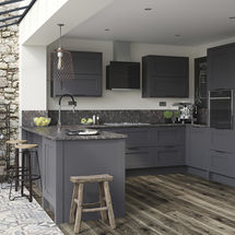 mornington shaker graphite doors by pws