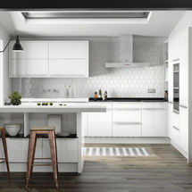 Porter White Gloss porter white gloss kitchen doors kitchens insynk ltd