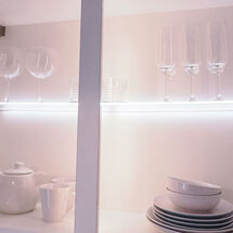 Sirius Clip On LED Glass Shelf Light - 450mm - Natural White sirius clip on led glass shelf light - 450mm - sy8941