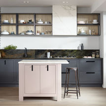 1909 Slab Door in Dry Rose 1909 slab dry rose doors luxury kitchens solihull