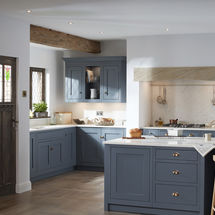 1909 Shaker Doors in Storm Blue 1909 Shaker doors in Storm Blue at Kitchens InSynk ltd, Solihull