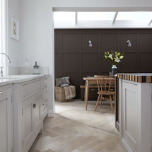 1909 Ovolo Door in Truffle 1909 truffle ovola door at kitchens inynk ltd solihull