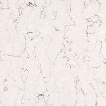 White Arabesque quartz by silestone, cosentino polished finish