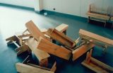 I can't go on, I will go on (installation detail), 1998
