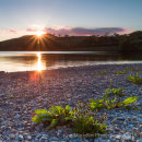 Sunset over Ennerdale Water
