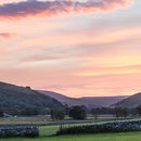 Littondale Sunset Pano