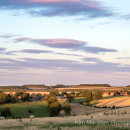 Huggate in late evening sunlight