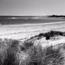 Alnmouth beach - mono