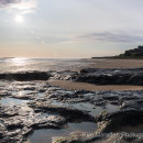 Bamburgh Castle in early morning light