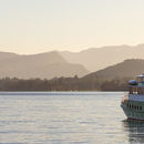 Sunset over Ullswater Steamer