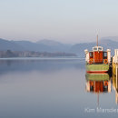 Sunlit Ullswater Steamer