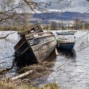 Old wrecks, Loch Ness