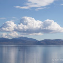 Cumulus clouds over Arran