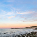 Sandsend looking towards Whitby in late evening light