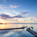 Whitby sunset