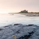 Bamburgh Castle at first light