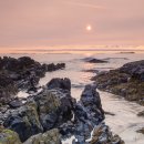 An eerie early morning light