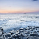 Farne Isles in Pre dawn light