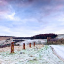 Frosty morning looking towards Sylvan Dale - Yorkshire Wolds