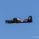 Tucano in flight