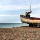Lady Iris - North Norfolk fishing boat - Weybourne Beach