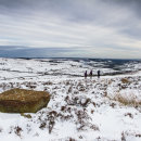 Braving the snow - Rosedale