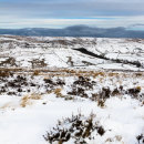 Snowy Rosedale looking towards Gill Beck over the far side of the valley
