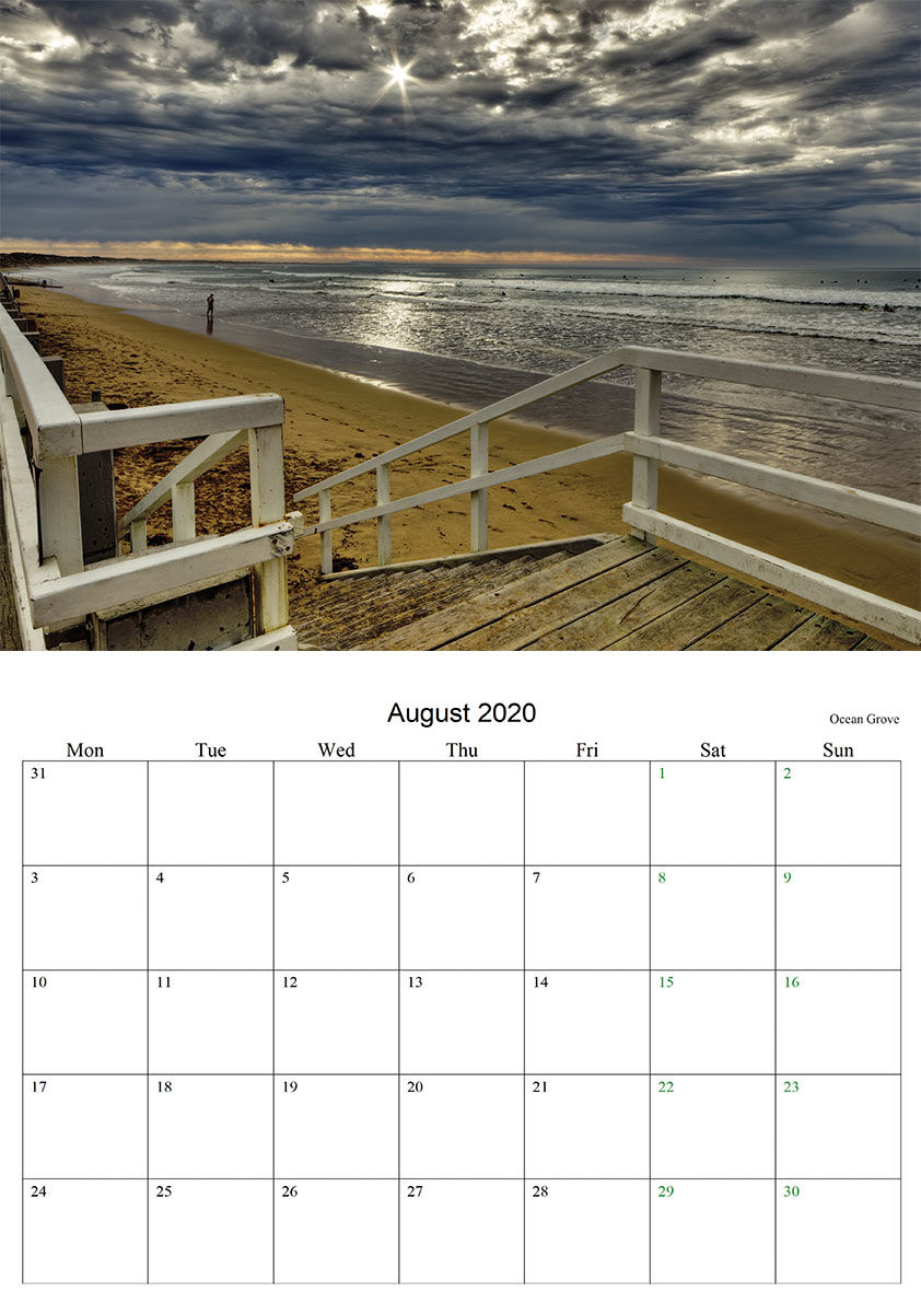 August 2020 Ocean Grove