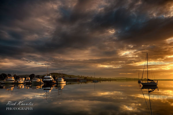 Still Water. St.Helens, Tasmania