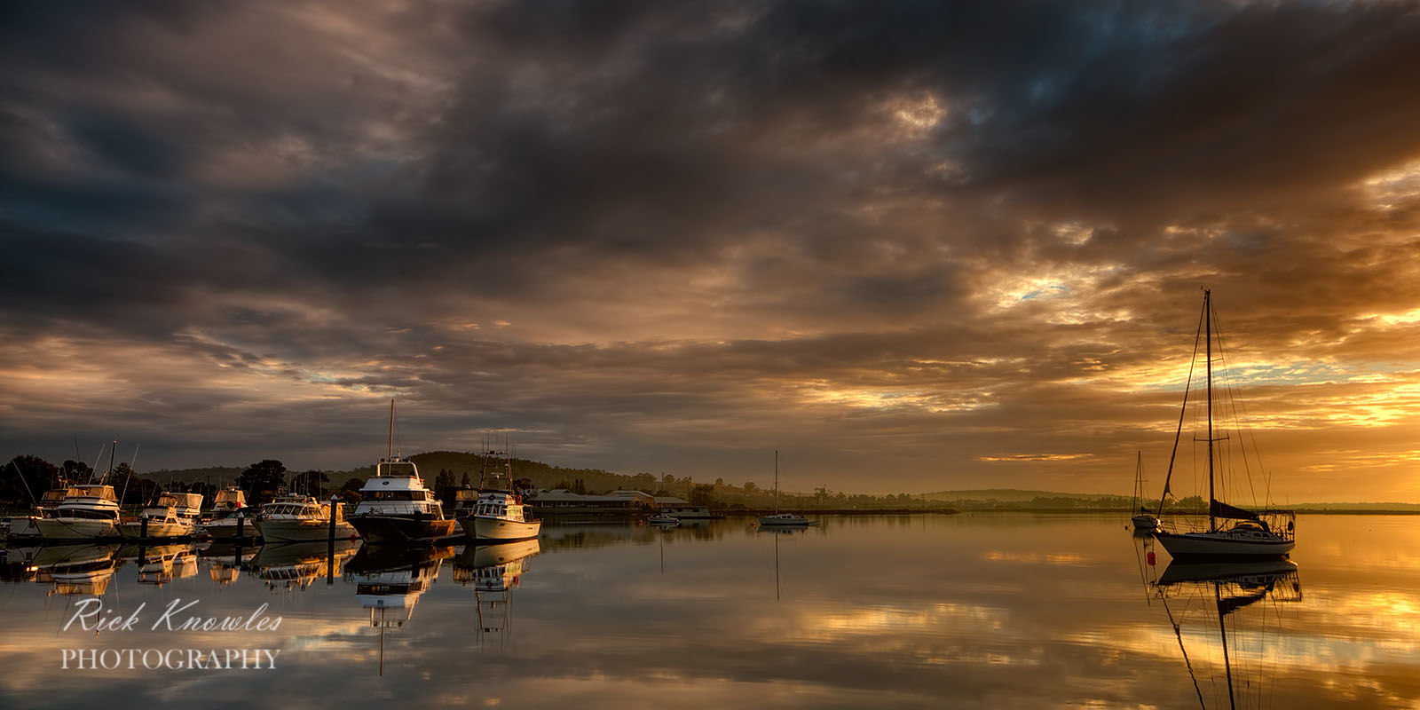 Still Water. St Helens, Tasmania Panoramic