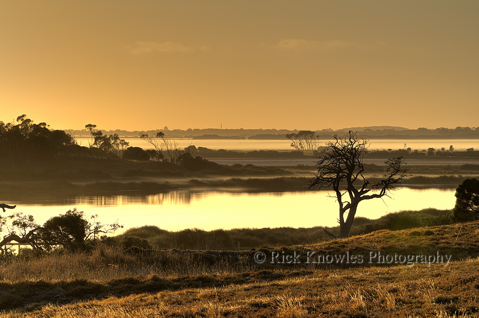 View across Lake Connewarre from Taits Point