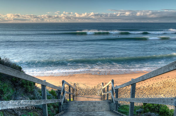 Steps to the beach