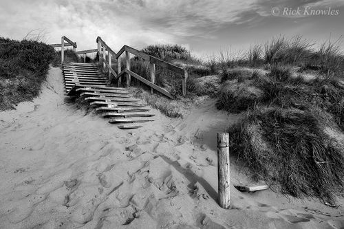 Beach steps