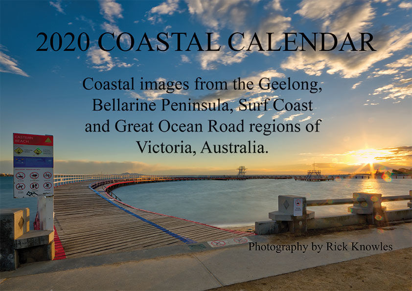 2020 Coastal Wall Calendar Front Cover