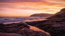 Reflections on the rocks-