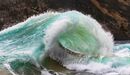 Stormy sea