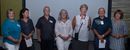 WINNERS - L to R = CAROL, TRACY, DES, PENNY, CATHY, PETER, SANDY