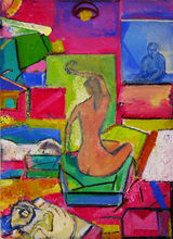 11 = KB2013 - artist n model1 ~DSCN2564-02182013~WX = © 20113 Kourosh Bahar