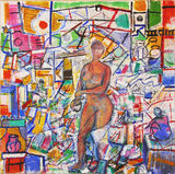 12 = KB2014 - hudson venus - oil can - 24x24 ~DSCN3313~WX = © 2014 Kourosh Bahar