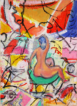 14 - KB2013 - artist n model ~DSCN2990~WX = © 2013 Kourosh Bahar