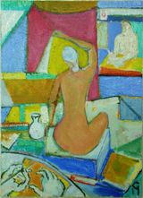 5 = KB2011 - artist n model I-e1 ~WX = © 2011 Kourosh Bahar