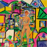 5 = KB2012 - idyll - 24x24 - oil can~WX = © 2012 Kourosh Bahar